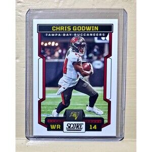 Chris Godwin 2023 Panini NFL #61 Score Football Card Tampa Bay Buccaneers